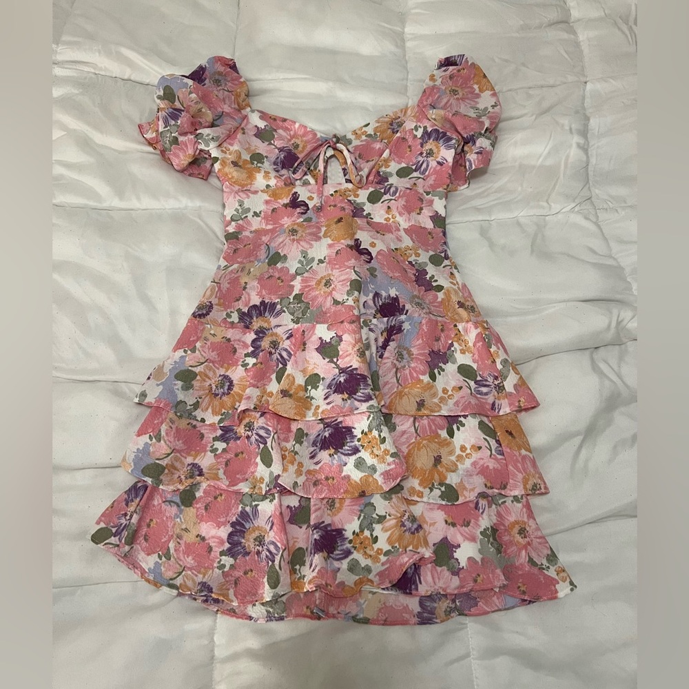 City Studio junior floral dress